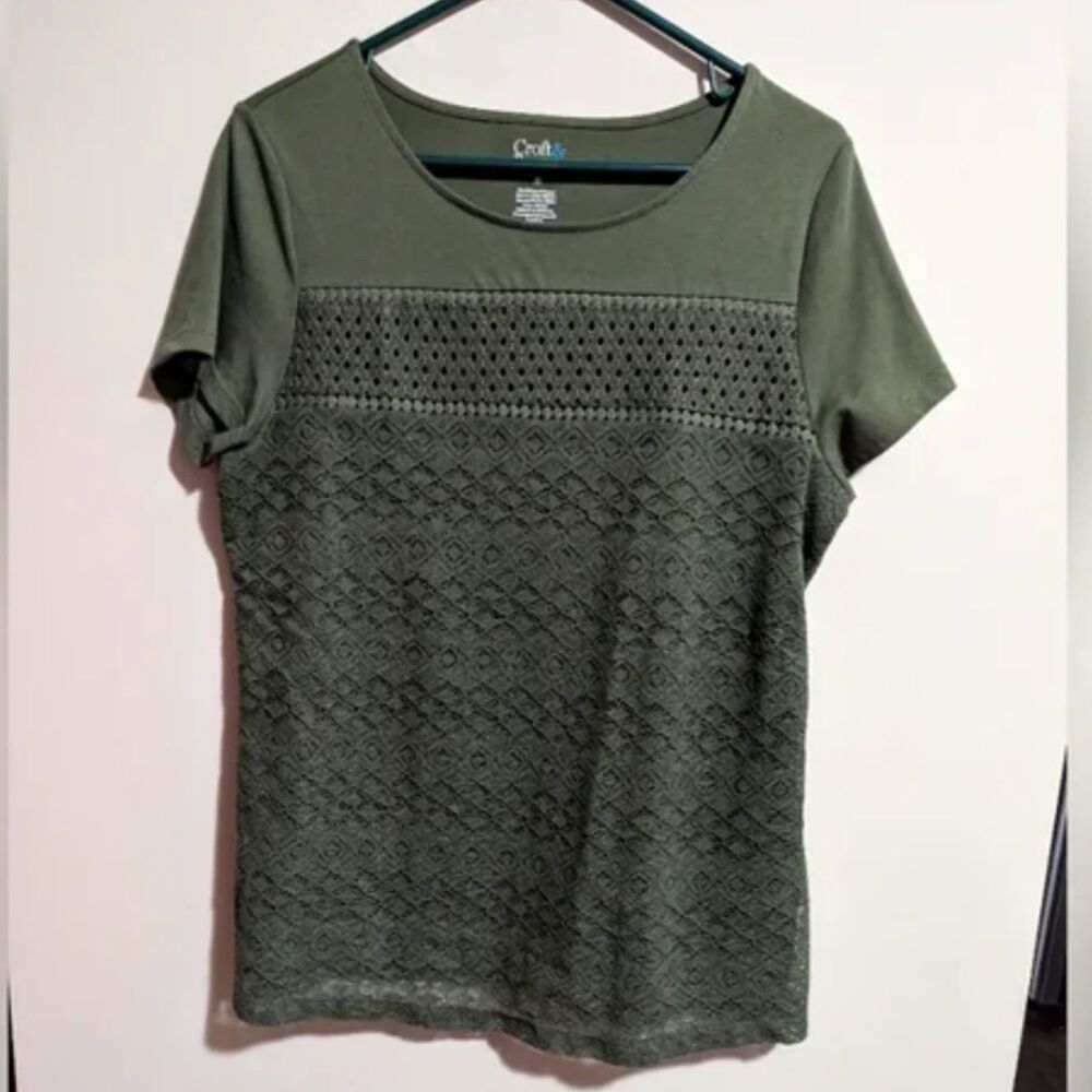 NWOT Croft & Barrow T shirt Size L